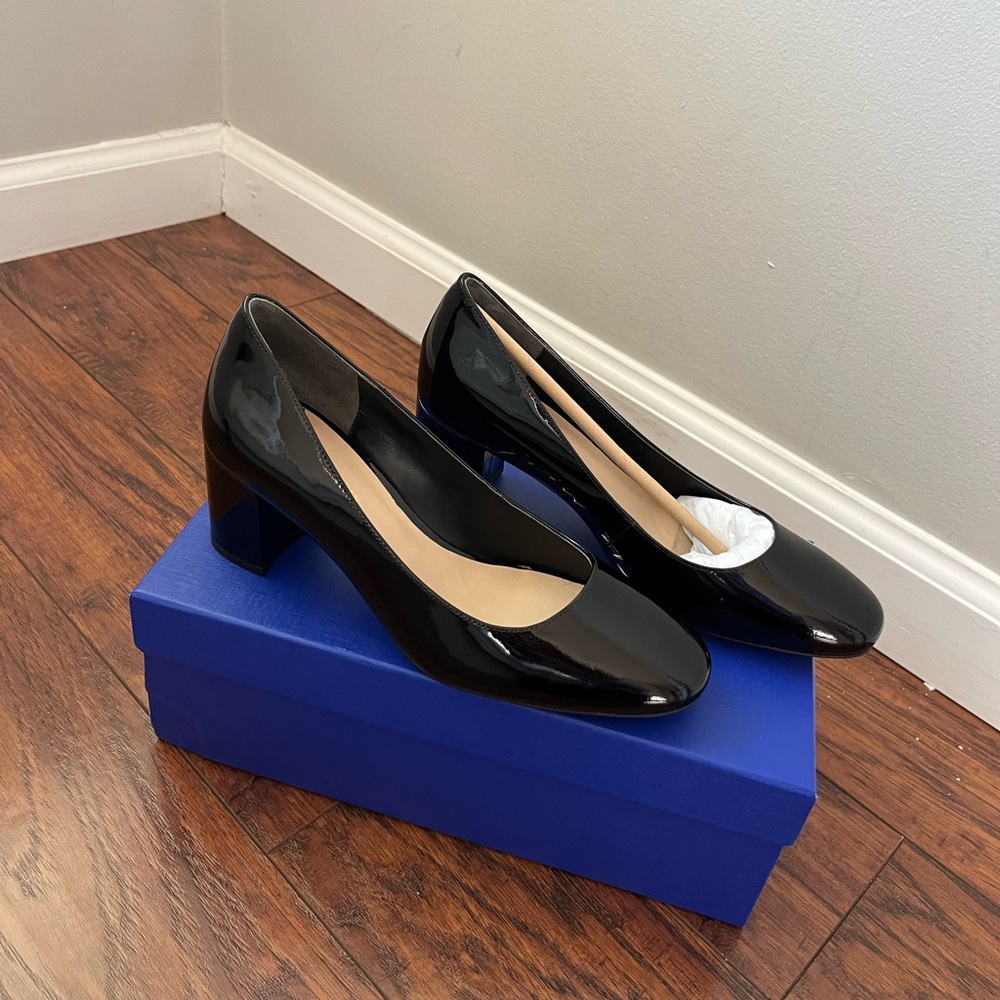 NWT Stuart Weitzman Holly 60 patent pumps , size 7.5